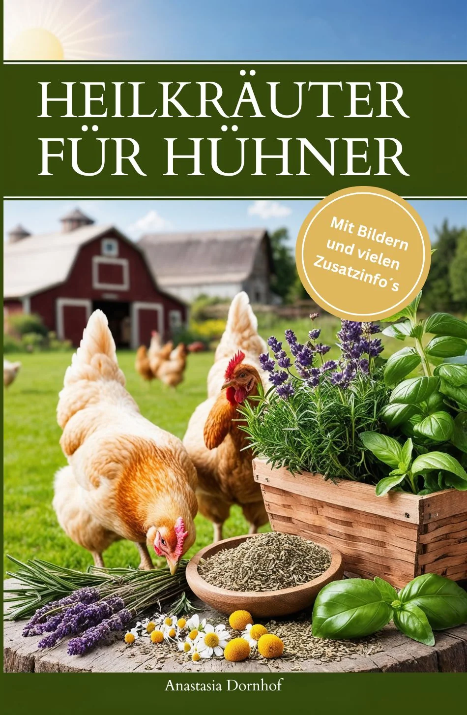 Heilkräuter für Hühner – Buchcover